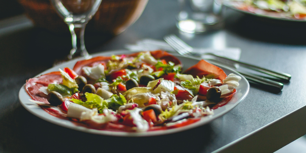 Prato de salada